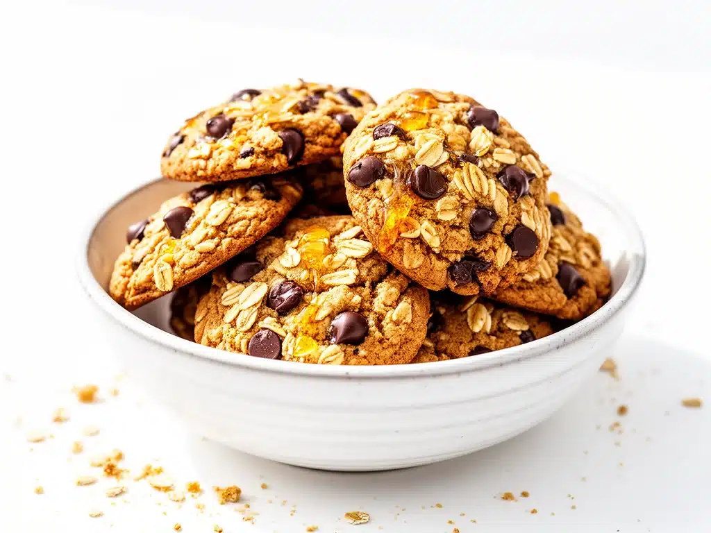 Home 1 after-school chewy chocolate chip granola cookies - featured image