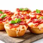 back-to-school bagel bite pizza cups - featured image
