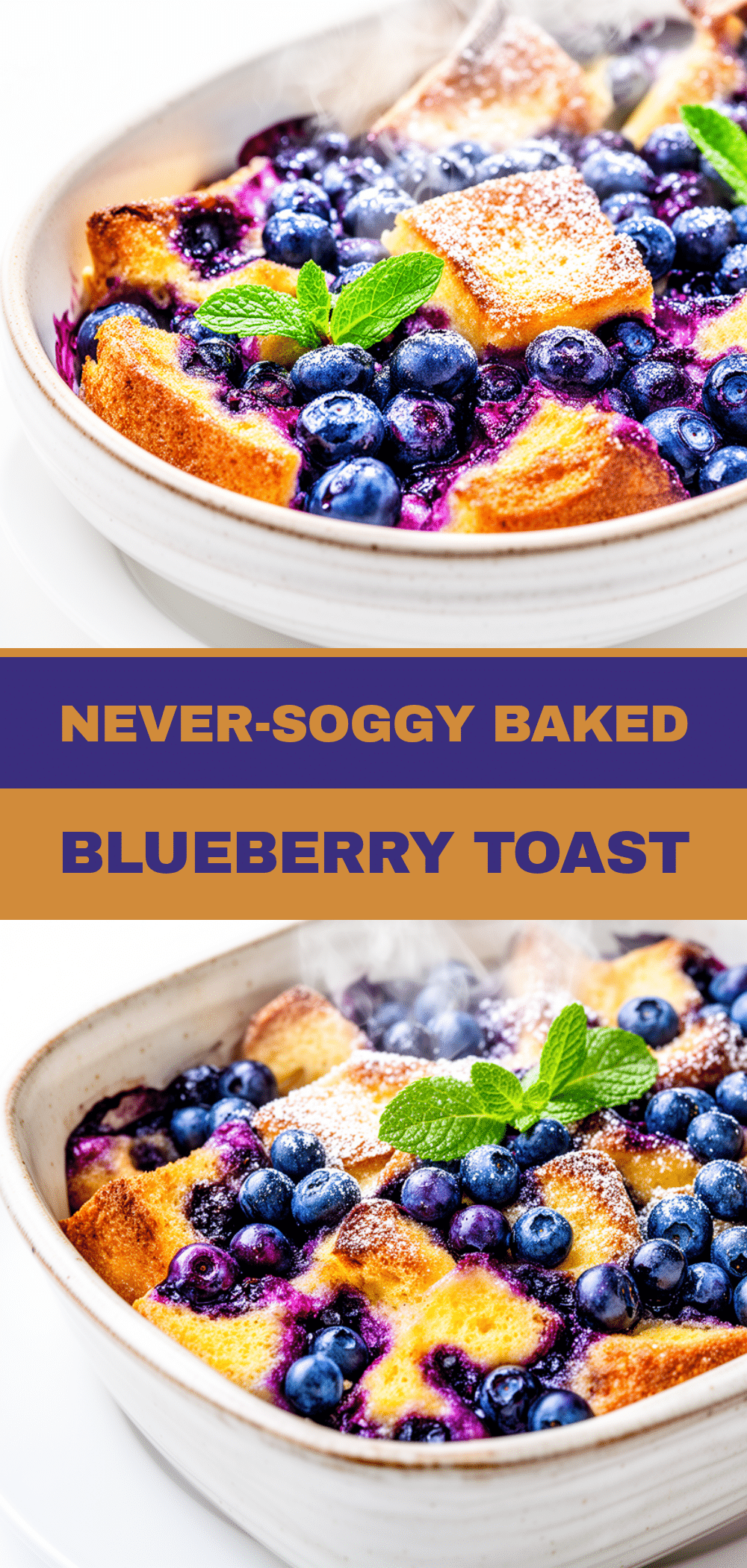 Baked Blueberry French Toast Casserole Easy Recipe with Simple Ingredients 5 baked blueberry French toast casserole recipe