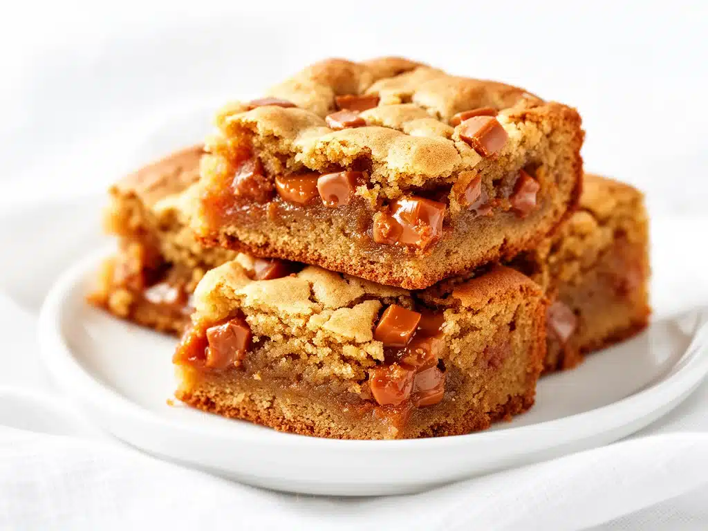 Home 1 brown butter toffee blondies - featured image
