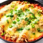 Cheesy Chicken Enchilada Skillet - featured image