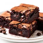 chewy espresso brownies recipe - featured image