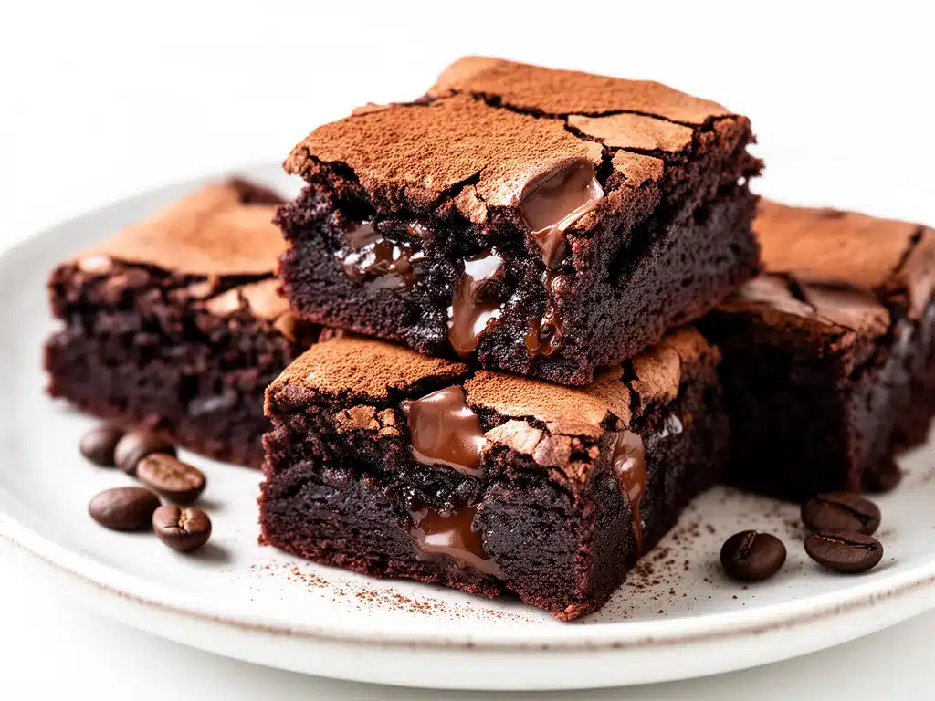 Home 1 chewy espresso brownies recipe - featured image