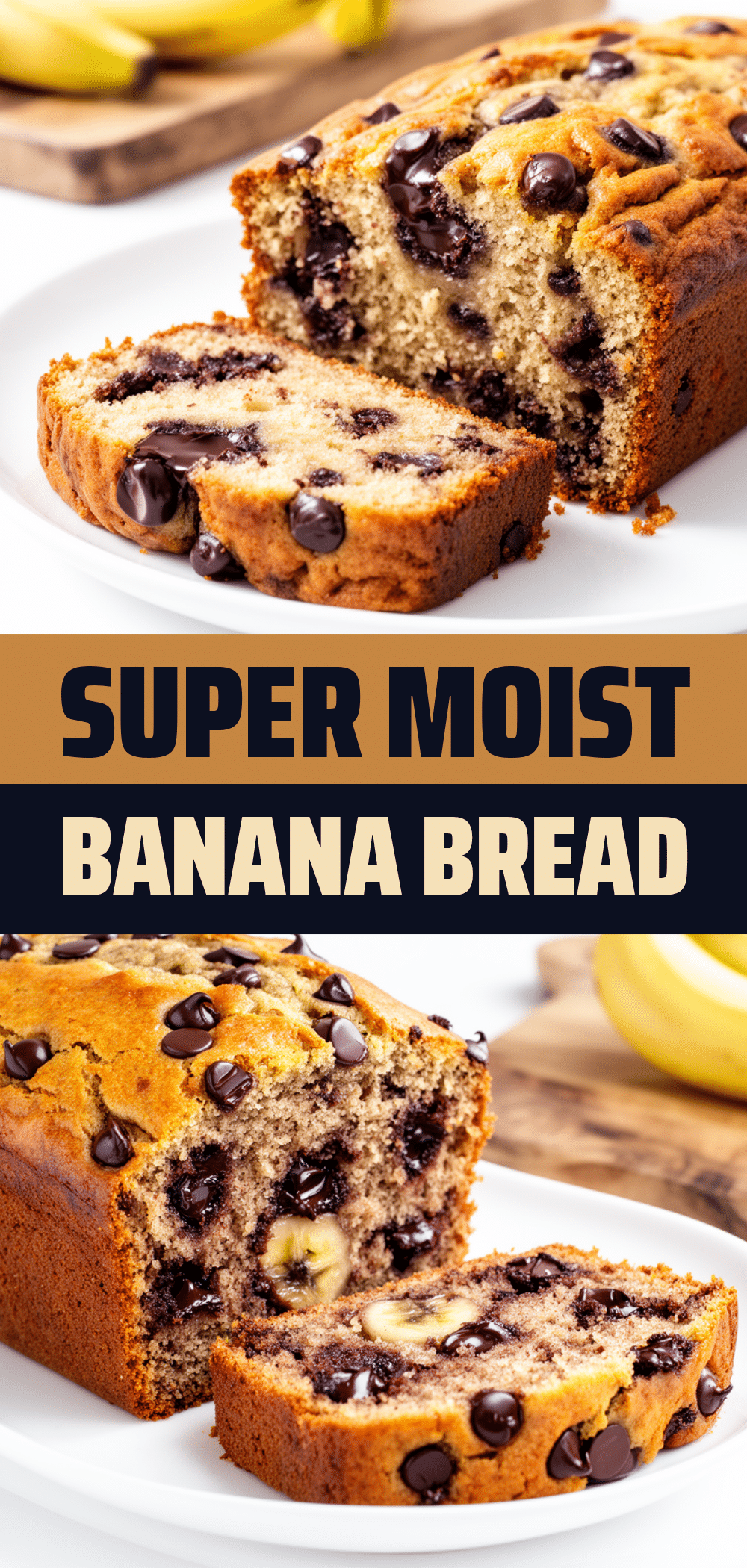 Chocolate Chip Banana Bread Recipe Easy 5-Ingredient Homemade Treat to Make on Repeat 5 chocolate chip banana bread recipe