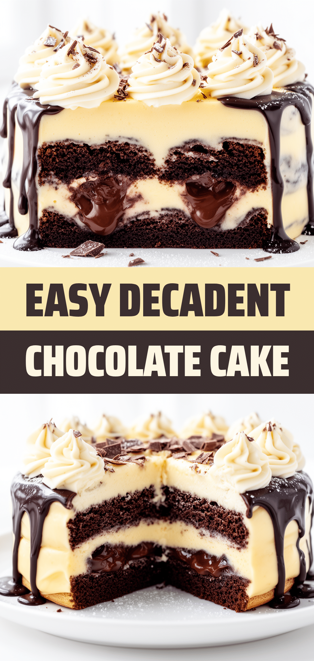 Chocolate Eclair Poke Cake Recipe Easy Homemade Dessert to Make on Repeat 5 Chocolate Eclair Poke Cake recipe