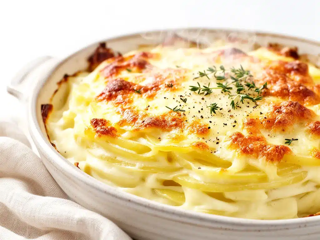 Home 3 creamy au gratin potatoes - featured image