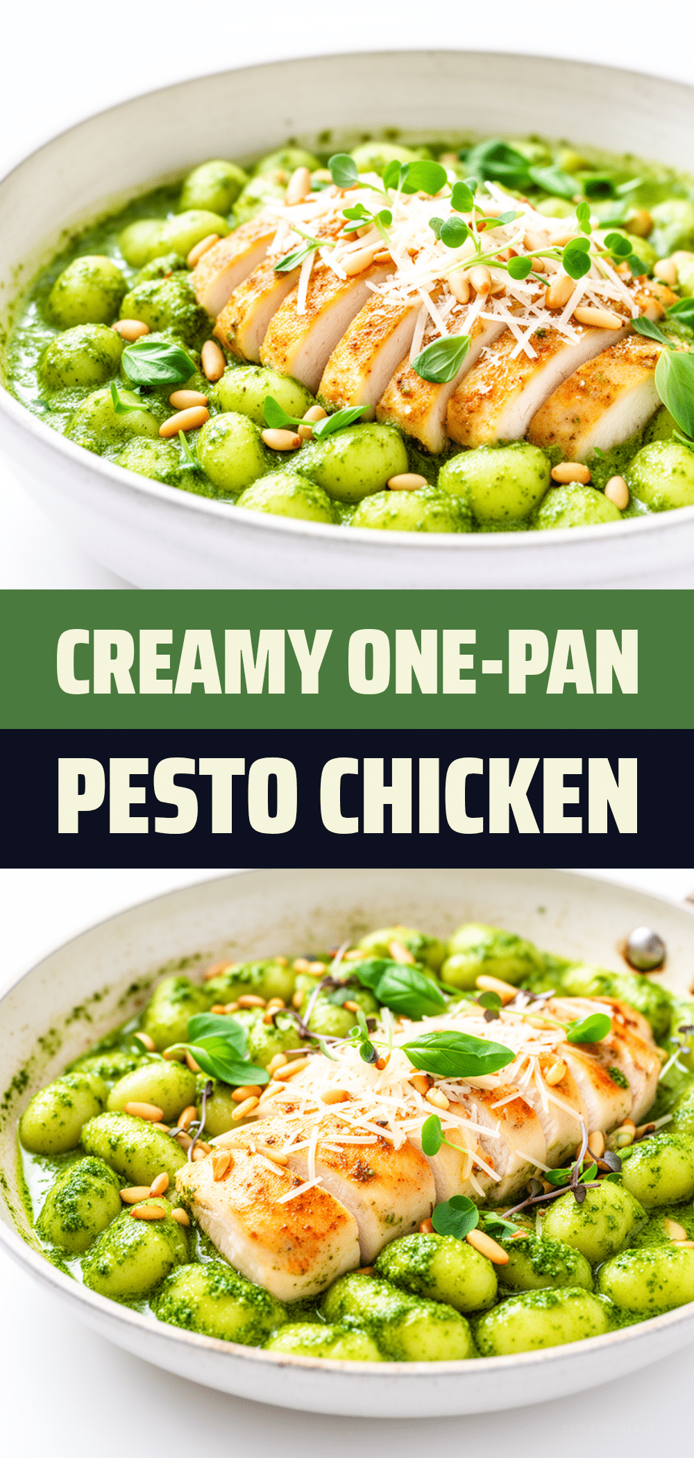 Creamy Pesto Chicken Gnocchi Recipe Easy Weeknight Dinner with Simple Ingredients 5 creamy pesto chicken gnocchi recipe