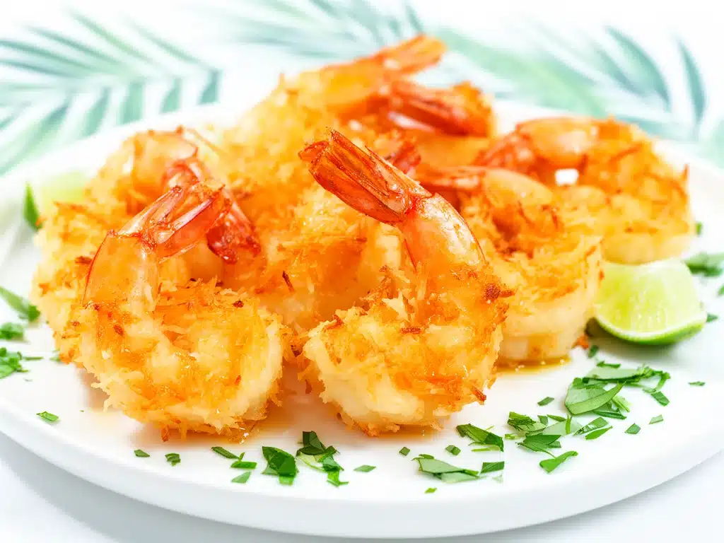 Home 2 crispy air fryer coconut shrimp - featured image