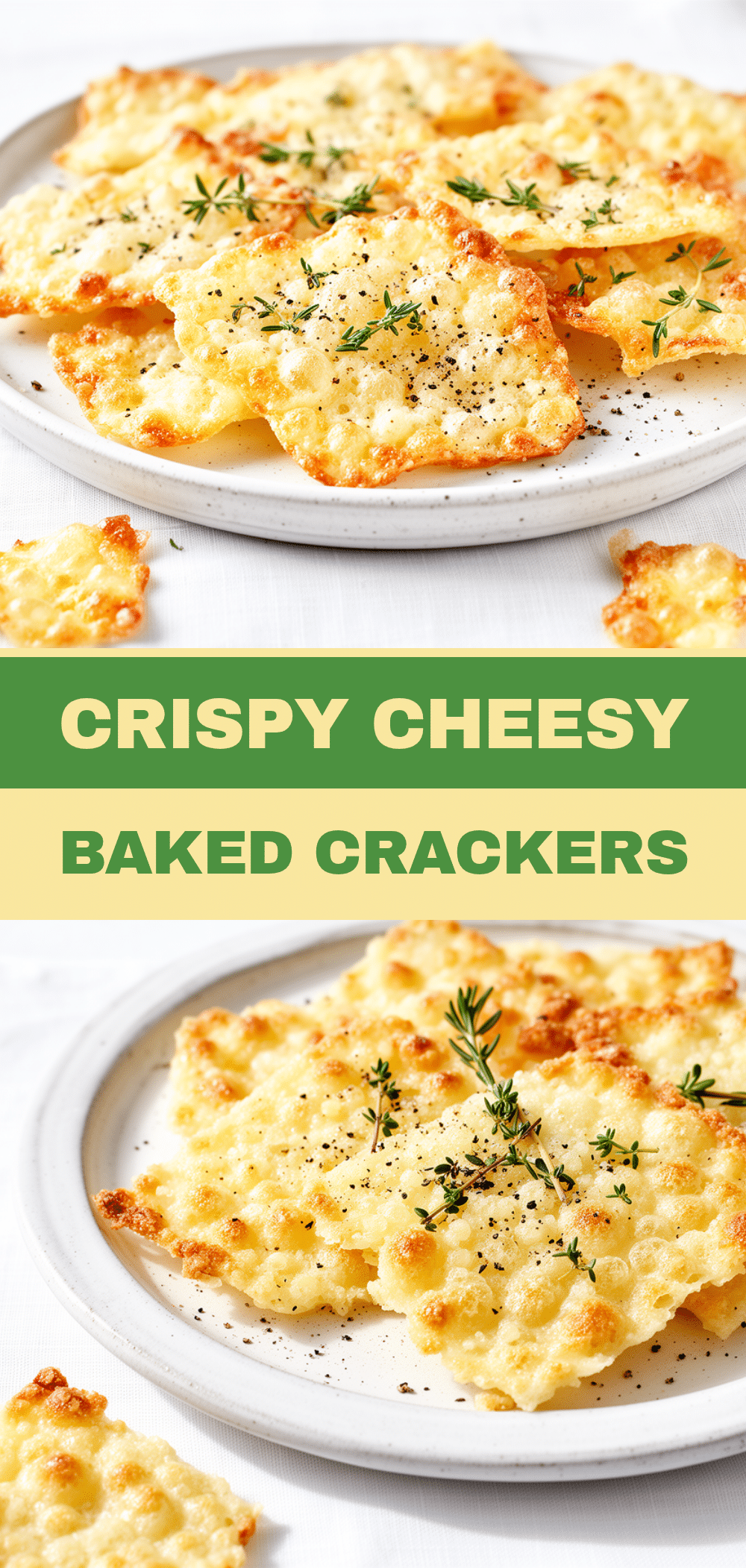 Crispy Baked Parmesan Crackers Recipe Easy Homemade Snack to Make on Repeat 5 crispy baked parmesan crackers recipe