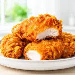 crispy buttermilk fried chicken - featured image