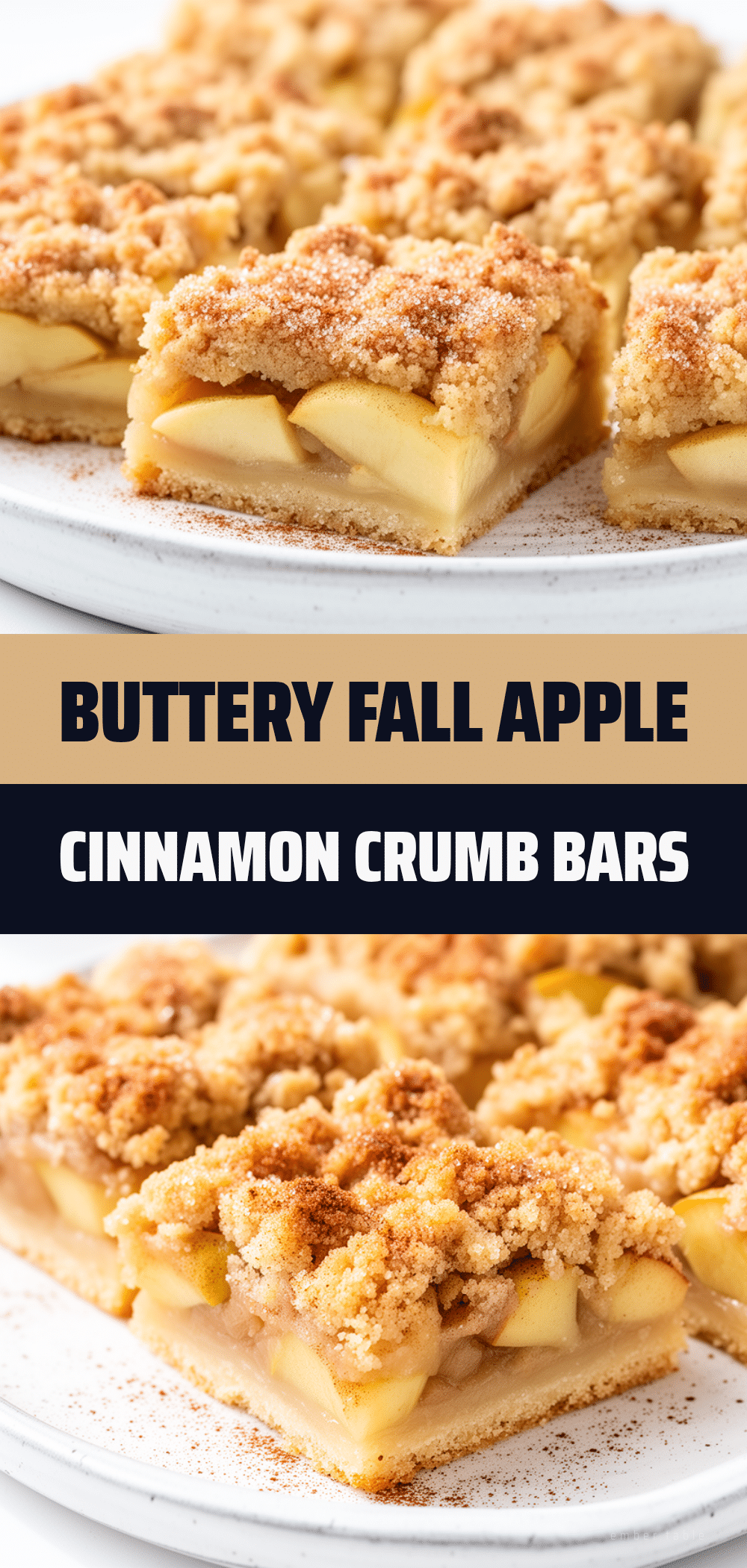 Fall Apple Cinnamon Crumb Bars Recipe Easy Homemade Crust Your Family Will Crave 5 fall apple cinnamon crumb bars recipe