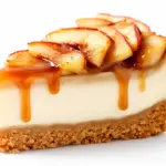 fall caramel apple cheesecake - featured image