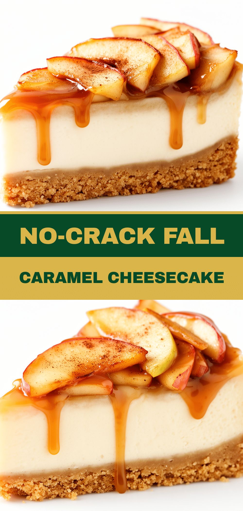 Fall Caramel Apple Cheesecake Recipe Easy No-Crack Perfect Dessert 5 fall caramel apple cheesecake recipe