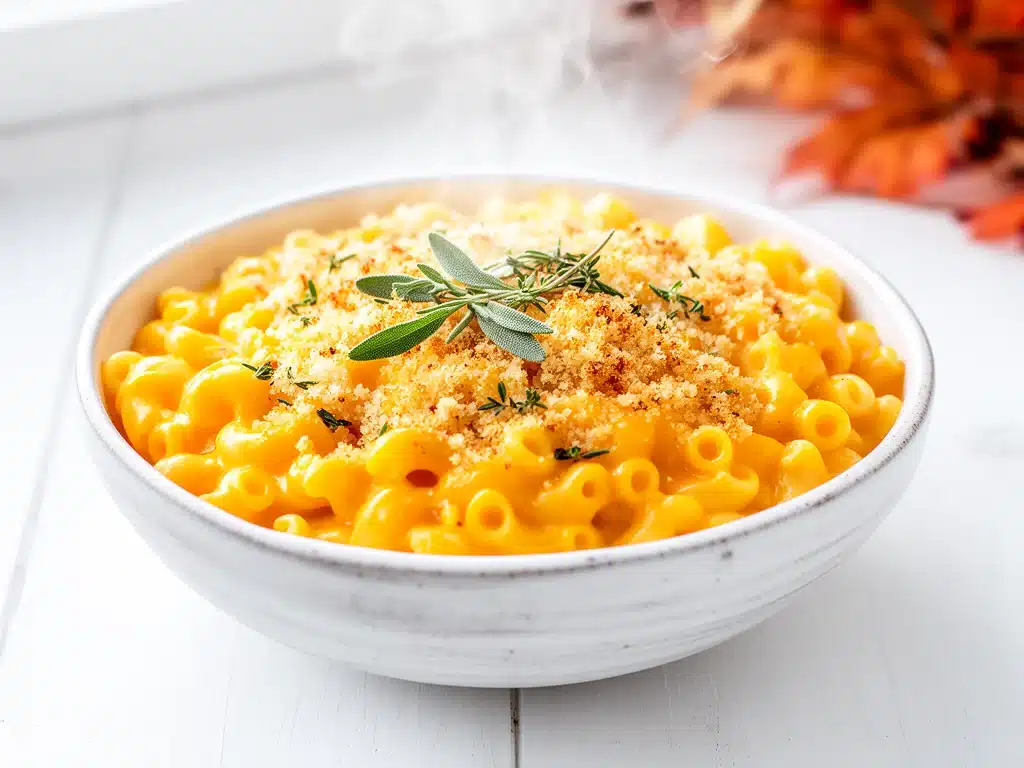 Home 3 fall creamy butternut squash mac and cheese - featured image