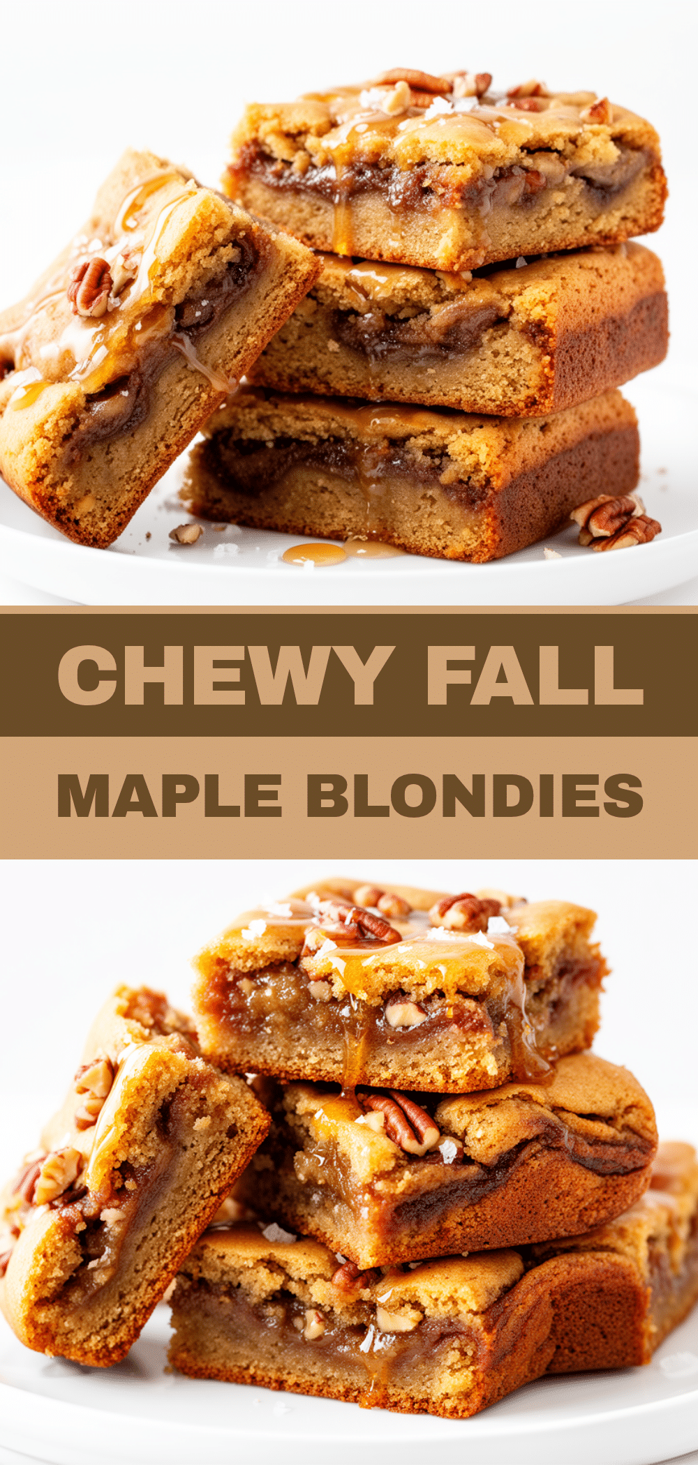Fall Maple Brown Butter Blondies Recipe Easy Homemade Treats to Make on Repeat 5 fall maple brown butter blondies recipe