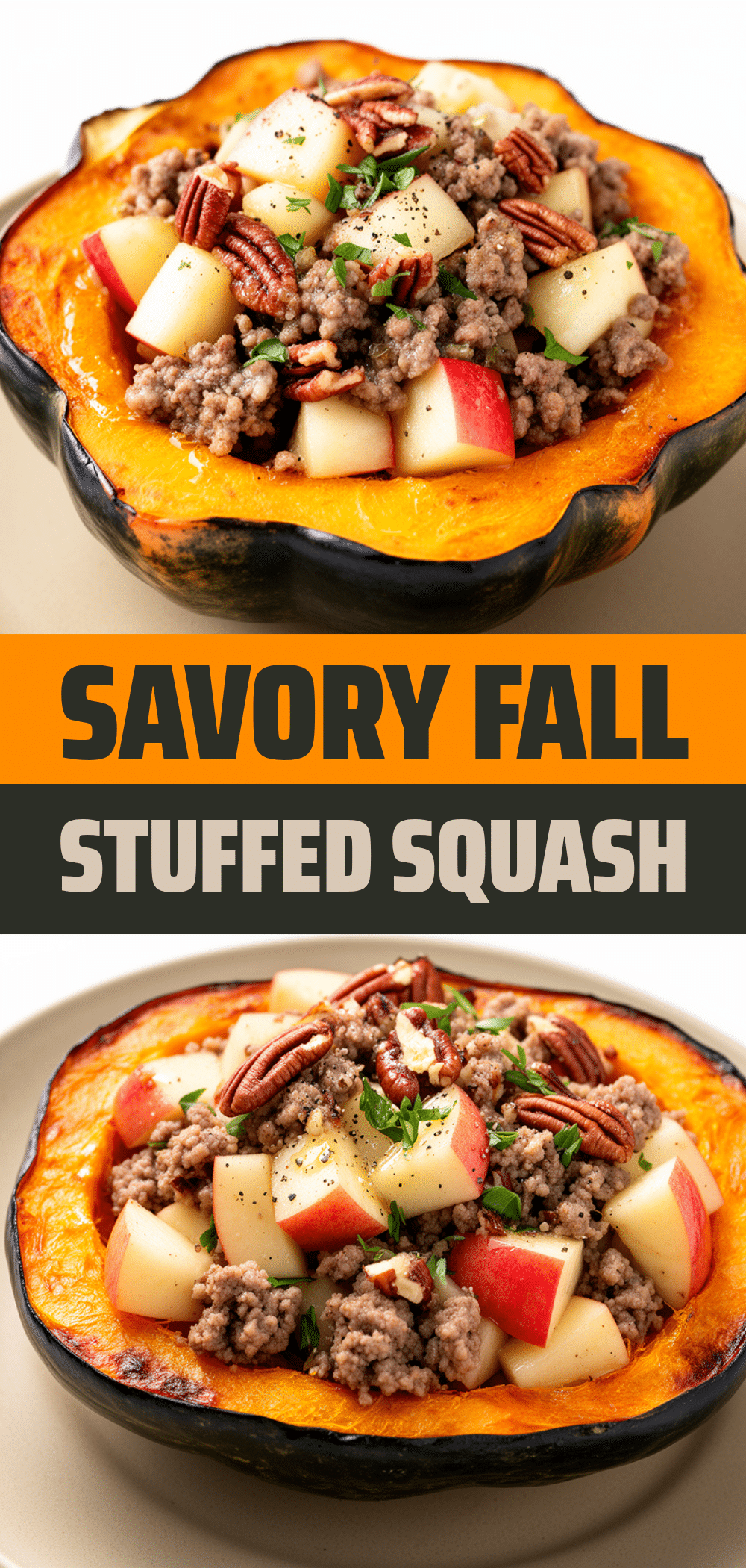Fall Sausage and Apple Stuffed Acorn Squash Recipe Your Family Will Love 5 fall sausage and apple stuffed acorn squash recipe