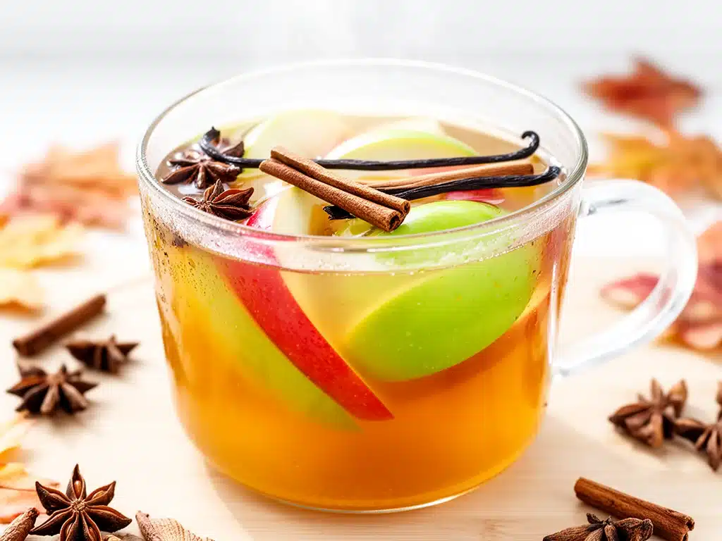 fall vanilla chai apple cider - featured image