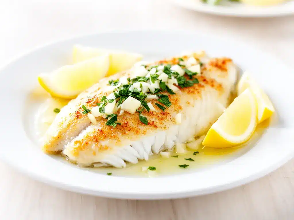 Garlic Butter Baked Tilapia Recipe 5 Easy Steps for Busy Weeknights 4 garlic butter baked tilapia preparation steps