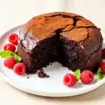 gluten-free flourless chocolate cake - featured image
