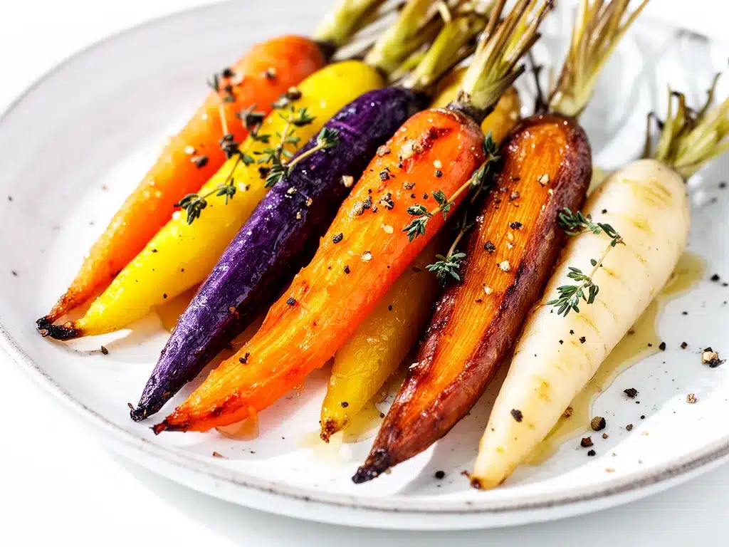 Honey Roasted Rainbow Carrots Easy Recipe for Busy Weeknight Dinners 4 honey roasted rainbow carrots preparation steps