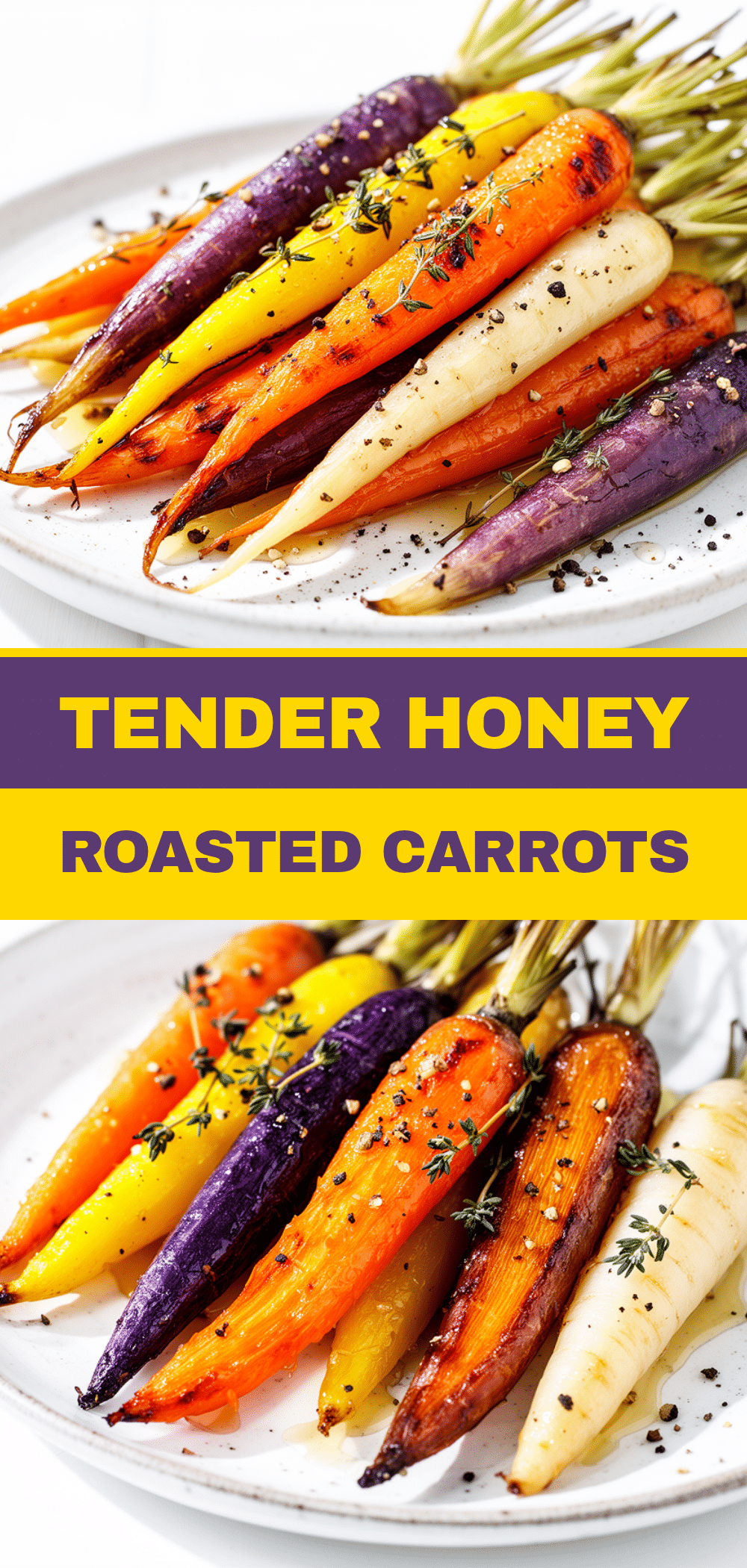 Honey Roasted Rainbow Carrots Easy Recipe for Busy Weeknight Dinners 5 honey roasted rainbow carrots recipe