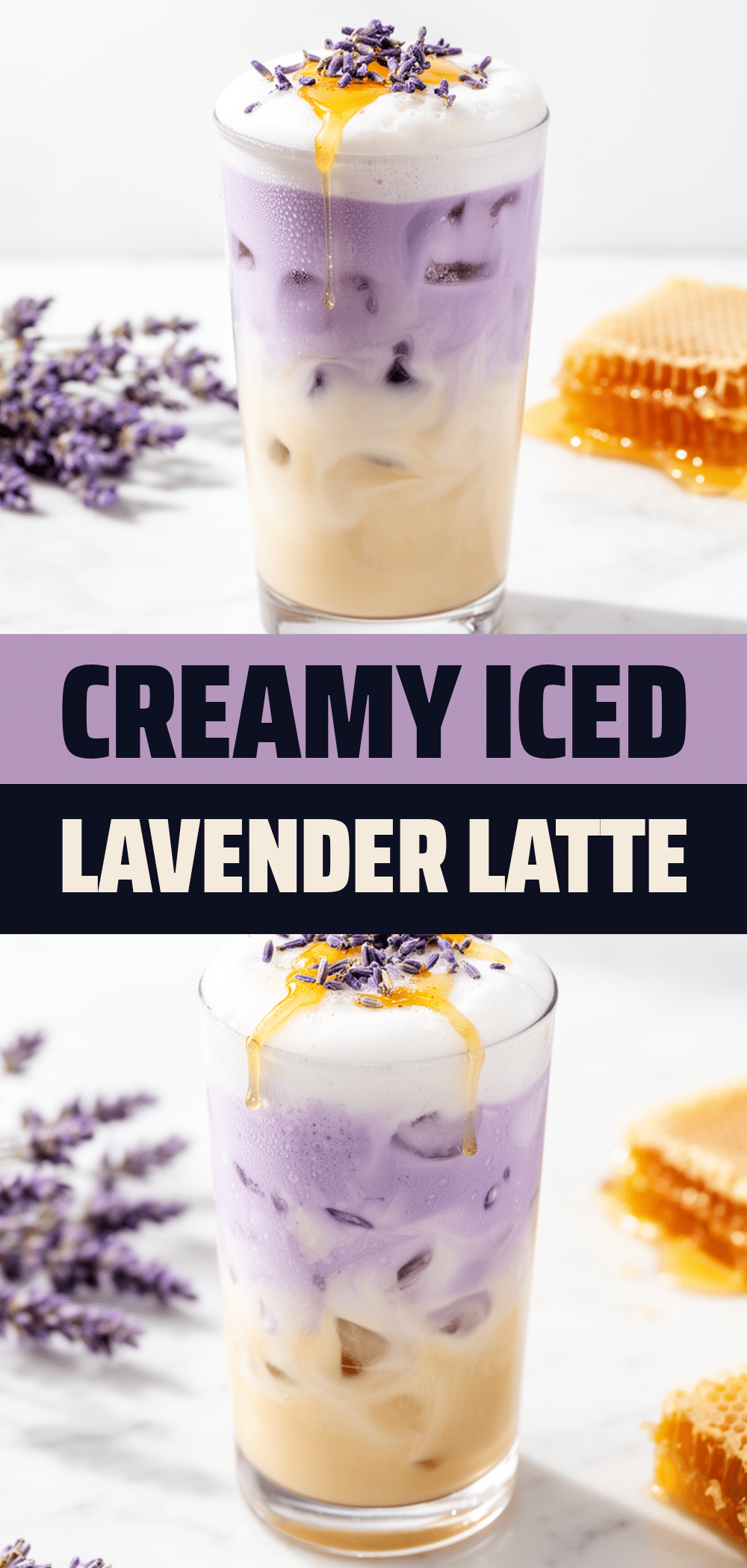 Iced Lavender Honey Latte Recipe Easy Creamy Layers for Busy Weeknights 5 iced lavender honey latte recipe