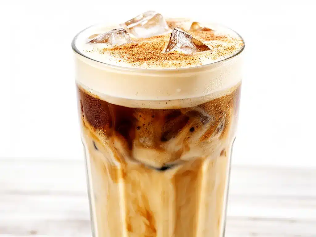 Iced Vanilla Brown Sugar Latte Recipe Easy Homemade Drink to Make on Repeat 4 iced vanilla brown sugar latte preparation steps