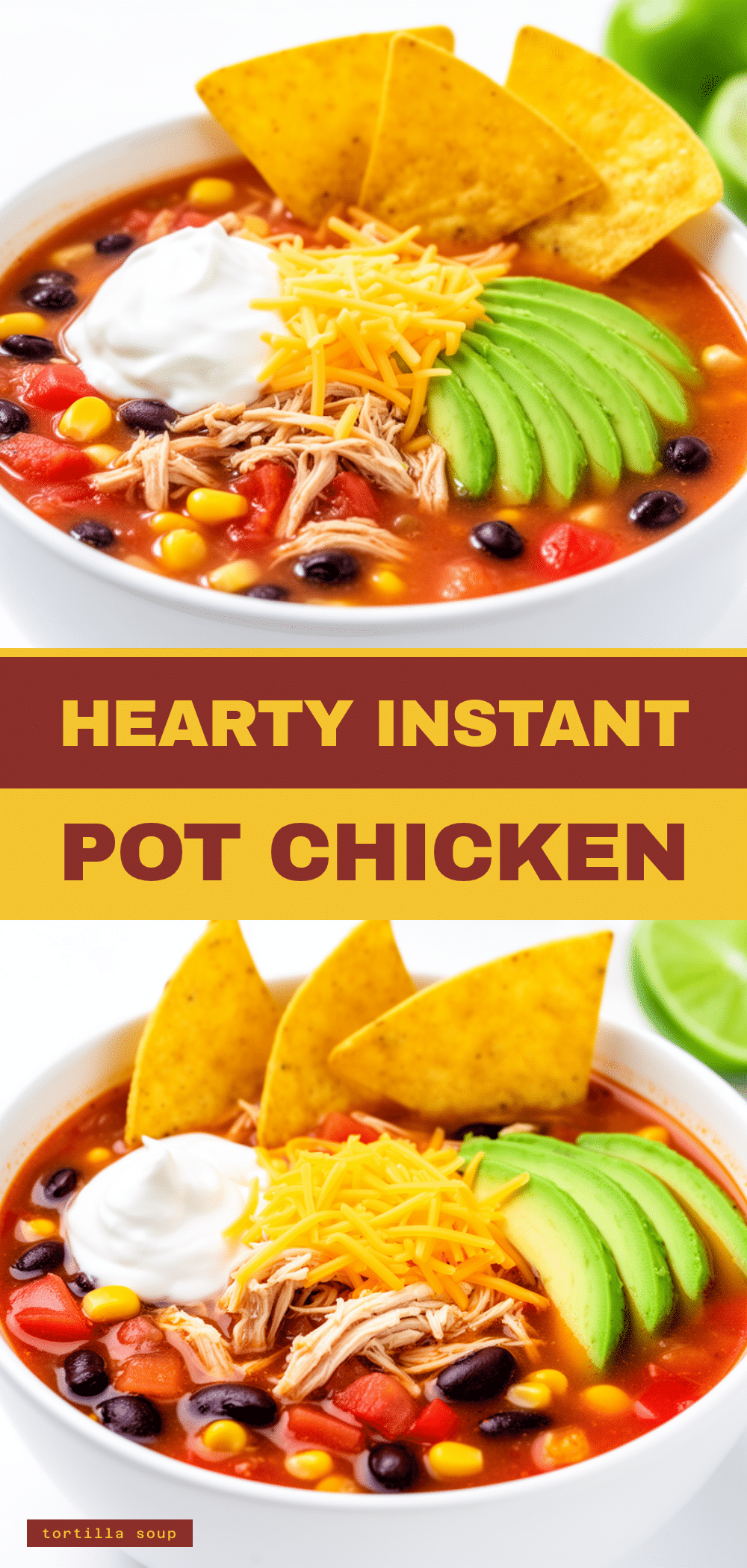 Instant Pot Chicken Tortilla Soup Recipe Easy and Perfect for Busy Weeknights 5 Instant Pot chicken tortilla soup recipe