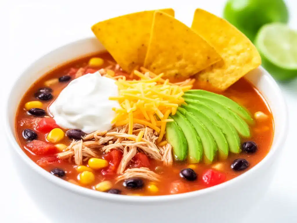 Home 2 Instant Pot chicken tortilla soup - featured image