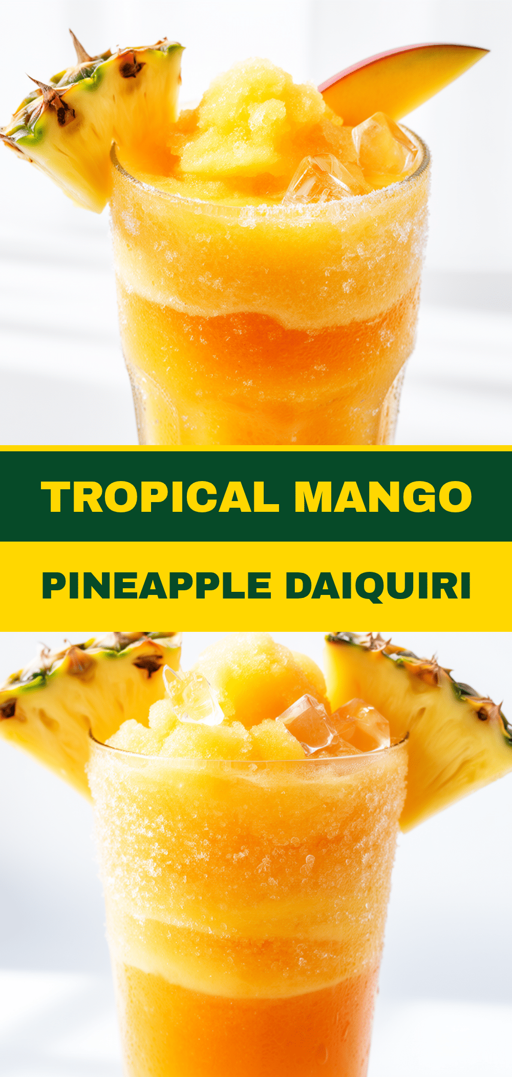Mango Pineapple Frozen Daiquiri Recipe Easy 5-Minute Refreshing Drink for Busy Weeknights 5 mango pineapple frozen daiquiri recipe