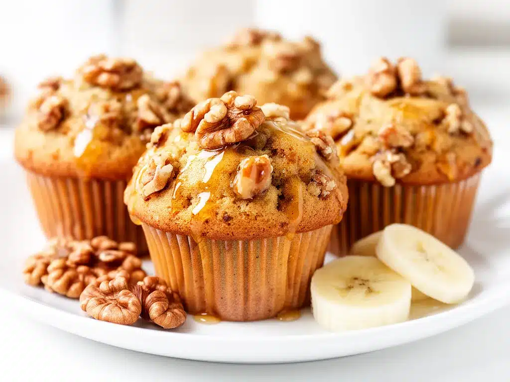 Maple Banana Nut Muffins Recipe Easy Homemade Muffins Your Family Will Crave 4 maple banana nut muffins preparation steps