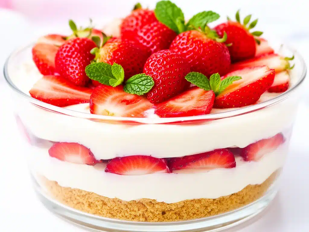 Home 3 no-bake strawberry cheesecake lasagna - featured image