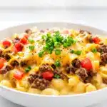 one-pot cheeseburger pasta - featured image