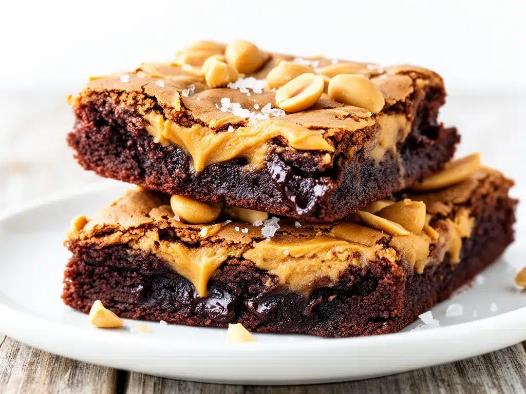 Peanut Butter Brookie Bars Recipe Easy Fudgy Texture Your Family Will Love 4 peanut butter brookie bars preparation steps