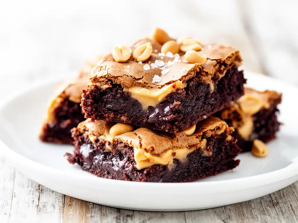 Home 3 peanut butter brookie bars - featured image