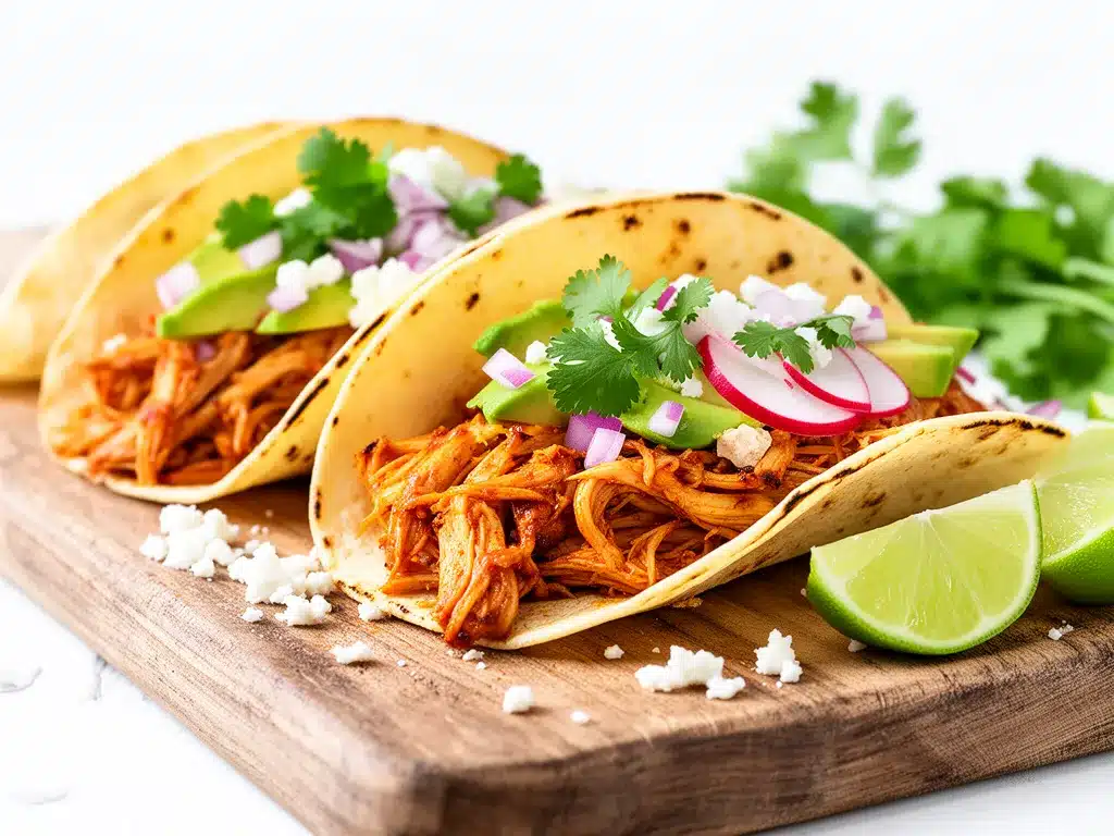 Slow Cooker Shredded Chicken Tacos Easy Recipe with Simple Ingredients 4 slow cooker shredded chicken tacos preparation steps