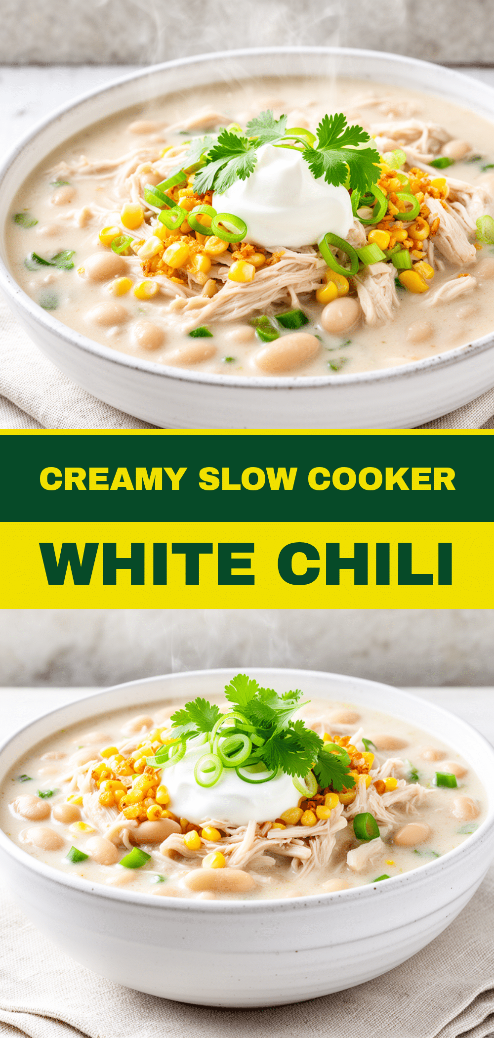 Slow Cooker White Chicken Chili Recipe Easy Perfect for Busy Weeknights 5 slow cooker white chicken chili recipe