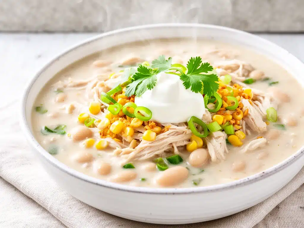 Home 1 slow cooker white chicken chili - featured image