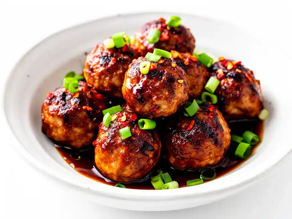 Smoky BBQ Glazed Turkey Meatballs Easy Recipe for Busy Weeknights 4 smoky BBQ glazed turkey meatballs preparation steps