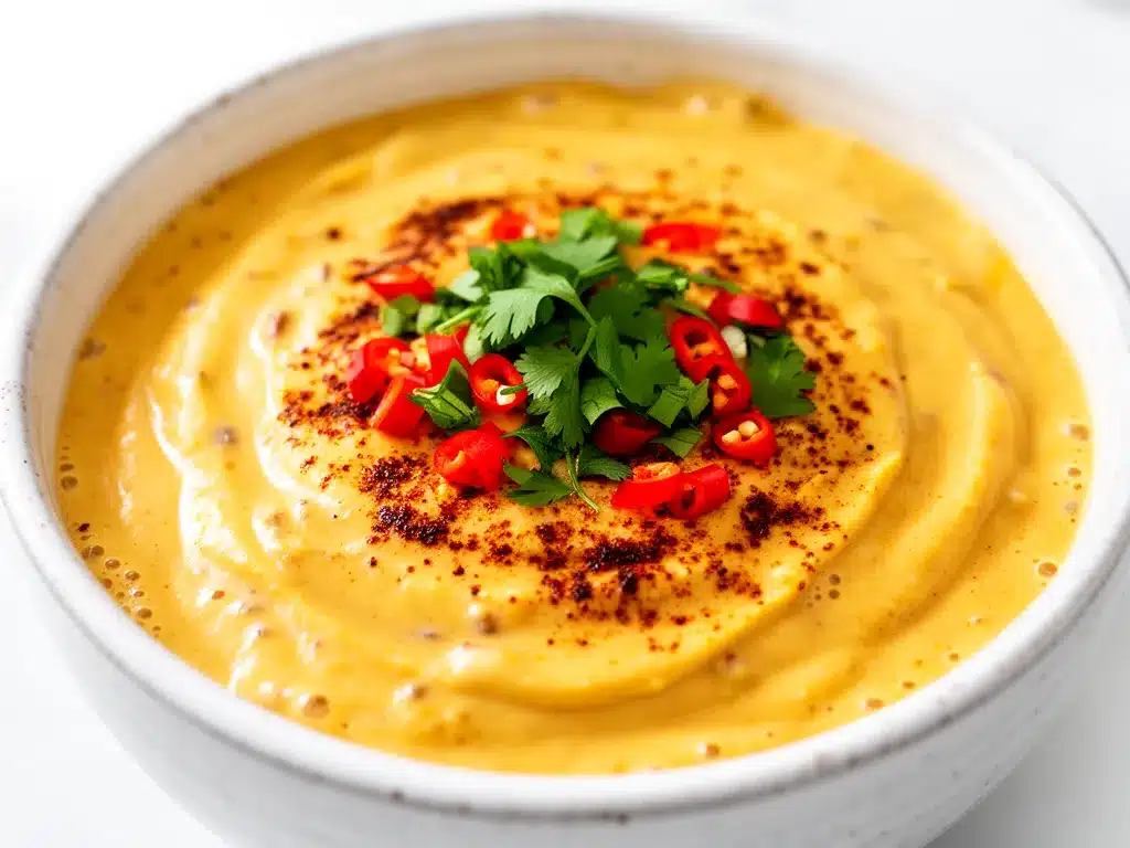Smoky Chipotle Queso Dip Recipe Easy Game Day Snack Idea 4 smoky chipotle queso dip preparation steps