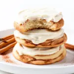 soft cinnamon roll sugar cookies - featured image