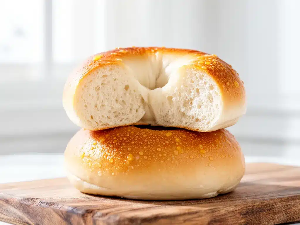 Soft Homemade Bagels Recipe Easy Chewy Bagels for Busy Weeknights 4 soft homemade bagels preparation steps
