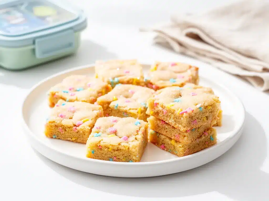 Back-to-School Soft Sugar Cookie Lunchbox Bars Easy Recipe Everyone Loves 4 soft sugar cookie lunchbox bars preparation steps