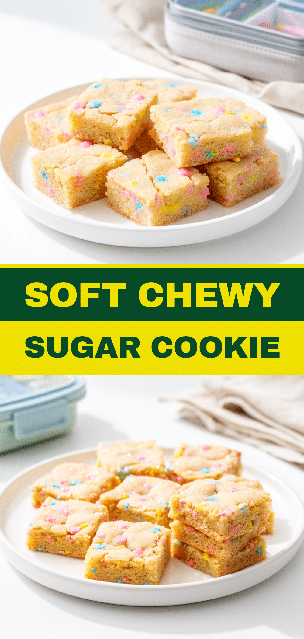 Back-to-School Soft Sugar Cookie Lunchbox Bars Easy Recipe Everyone Loves 5 soft sugar cookie lunchbox bars recipe
