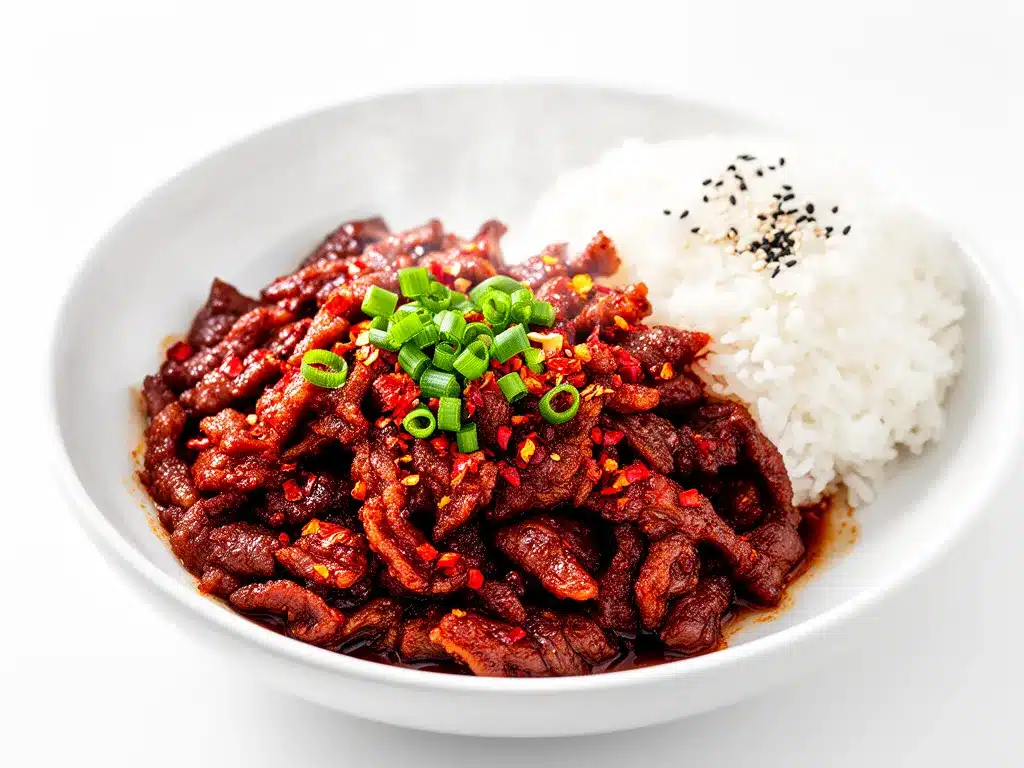 Spicy Korean Beef Bulgogi Recipe Easy 5-Step Family Favorite 4 spicy korean beef bulgogi preparation steps