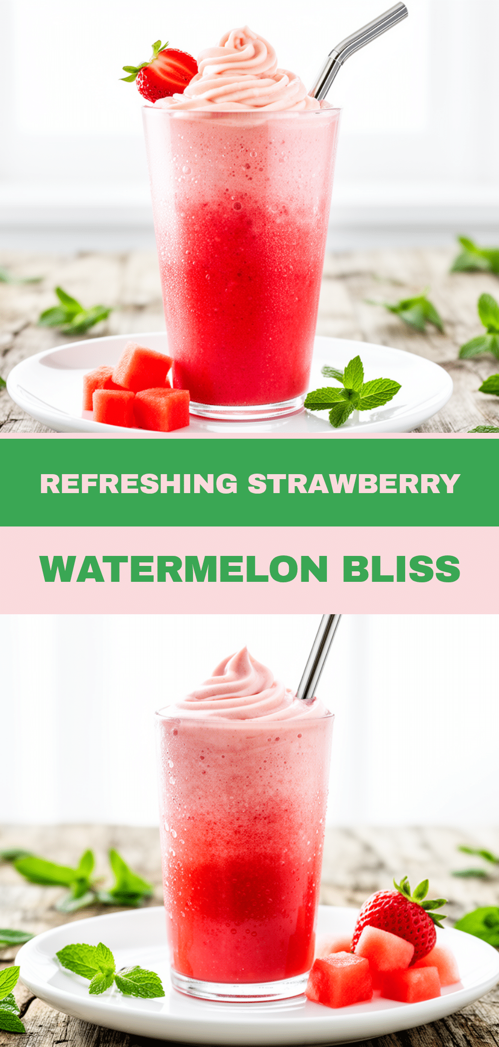 Strawberry Watermelon Smoothie Recipe Easy 5-Ingredient Drink for Busy Weeknights 5 Strawberry Watermelon Smoothie recipe