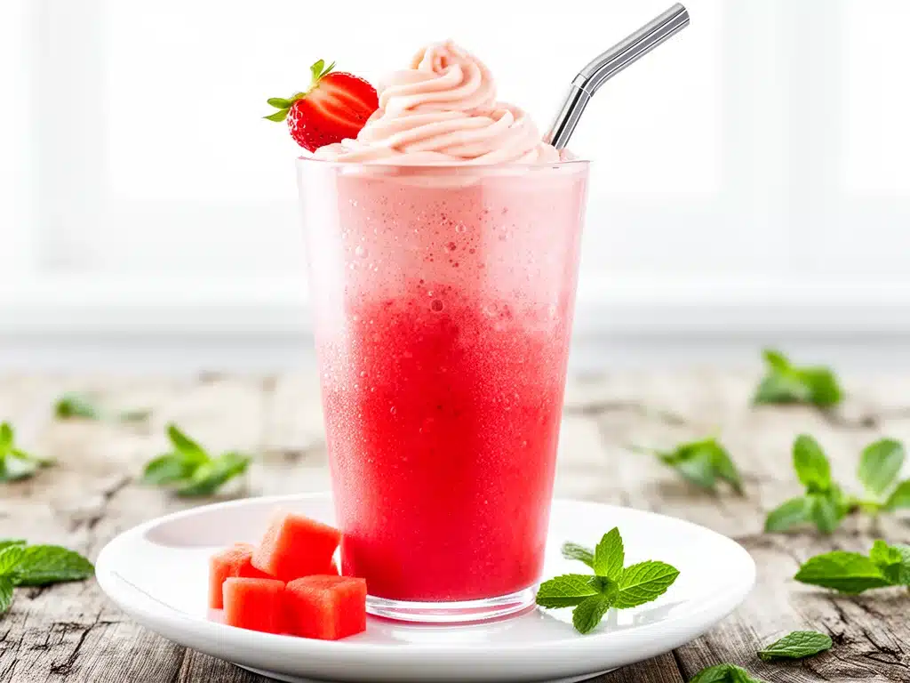 Home 3 Strawberry Watermelon Smoothie - featured image
