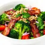 tangy broccoli bacon salad - featured image