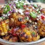 Cajun Grilled Corn Salad - featured image