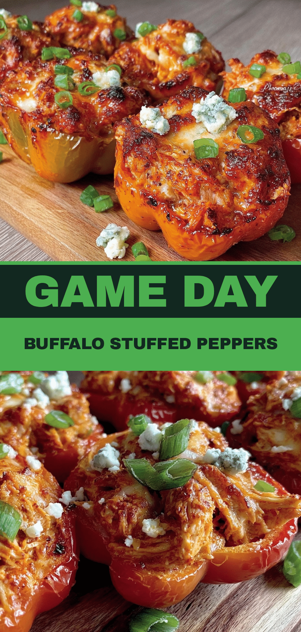 Game Day Buffalo Chicken Stuffed Peppers: Easy 5pm Dinner 5 game day buffalo chicken stuffed peppers recipe